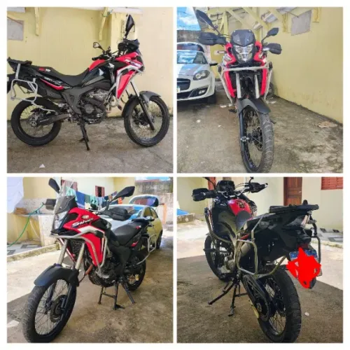 Vendo moto Honda Sahara 300 rally semi nova.