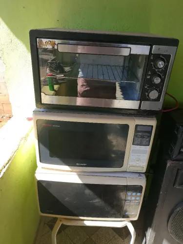 microondas e forno eletrico
