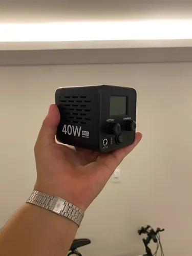 Iluminação 40W + Softbox
