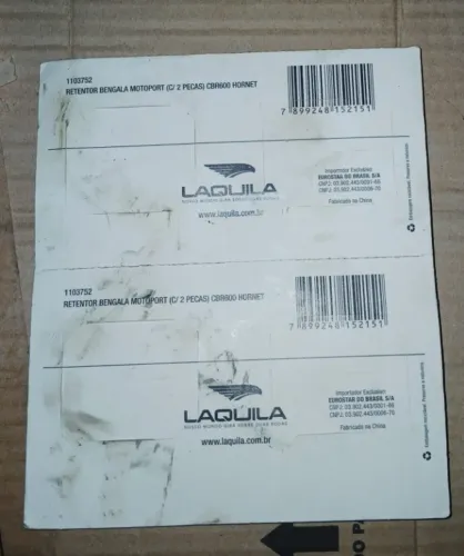 PAR DE RETENTOR DE BENGALA CBR600 HORNET600