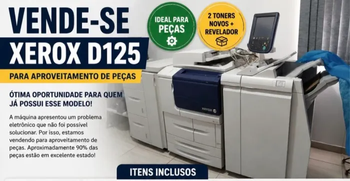 Maquina Xerox D 125