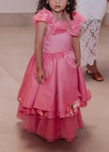 Vestido Infantil Festa Borboleta 