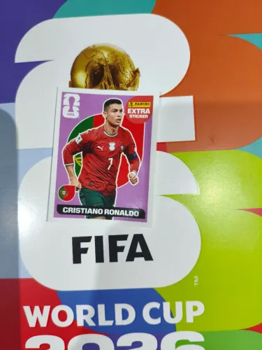Figurinha extra Cristiano Ronaldo