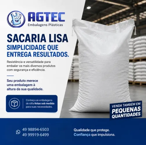 SACOS DE RÁFIA AGTEC | A SOLUÇÃO PARA SUA PRODUÇÃO