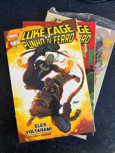 Luke Cage e Punho de Ferro (Edições 1, 2 e 3)