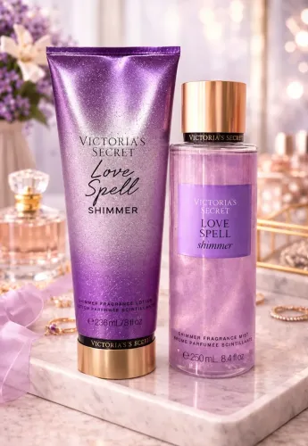 Kit Victoria secrets creme e body splash