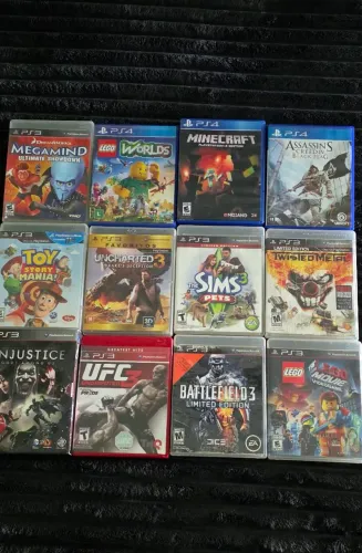 Lote jogos ps3 originais 