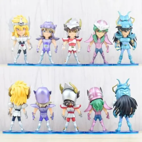 KIT 5 PEÇAS CAVALEIROS DO ZODIACO