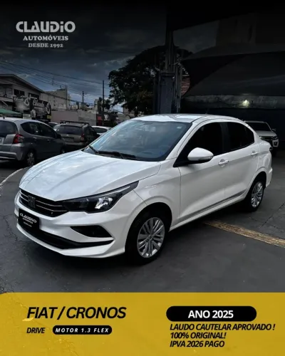 Fiat Cronos Drive 1.3 8V Flex Aut. 2025