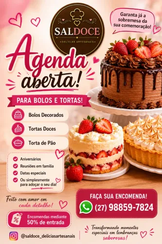 Bolos e tortas