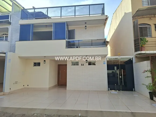 Casa para Venda em Brasília, Areal (Águas Claras), 4 dormitórios, 3 suítes, 5 banheiros, 3