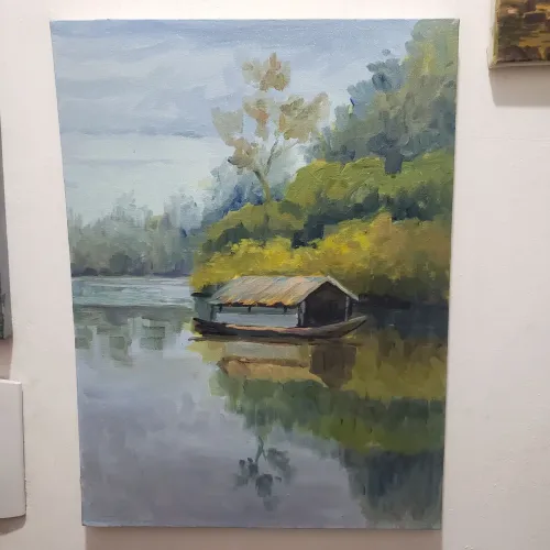 Quadro decorativo - Oleo sobre tela