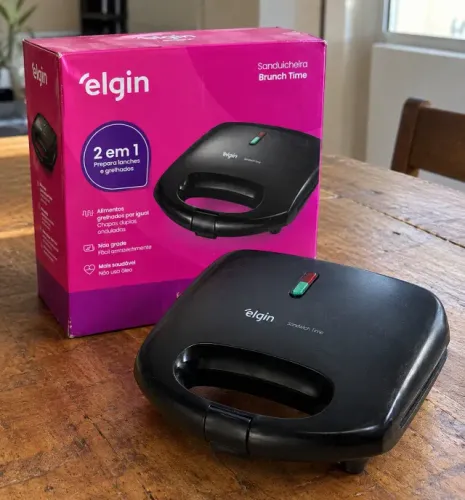 Sanduicheira e Grill Elgin 127v