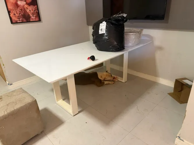 Mesa branca