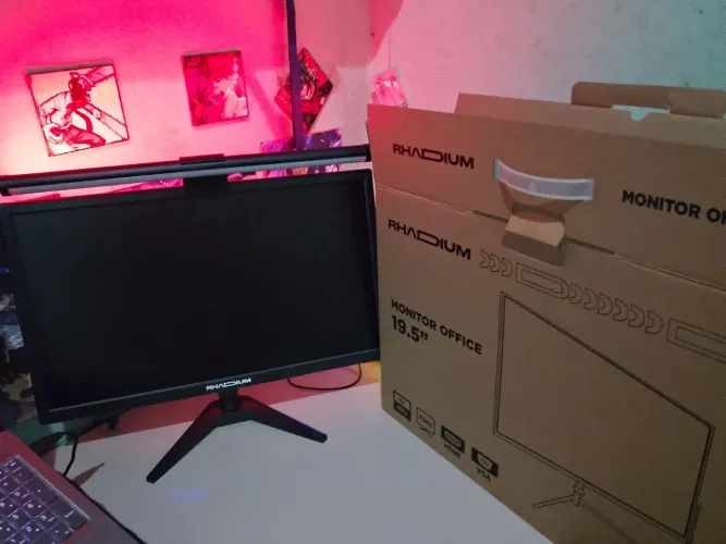  MONITOR RHADIUM 19.5" 75Hz NOVO ? ABERTO SÓ PRA FOTO | HDMI + VGA | ENTREGA INCLUSA