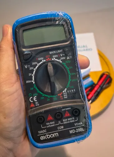 Multímetro Digital Profissional MD-200L