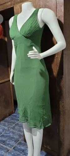 Vestido Festa verde