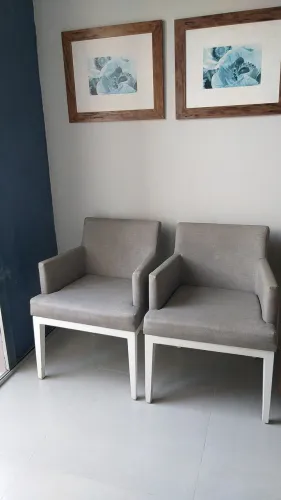 poltronas " em tecido impermeável "