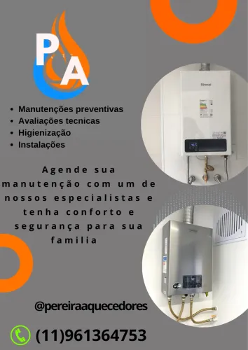 Tecnico em manutenção em aquecedores a gás