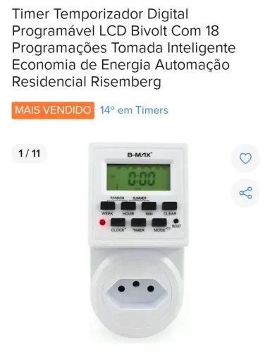 Timer temporizador digital