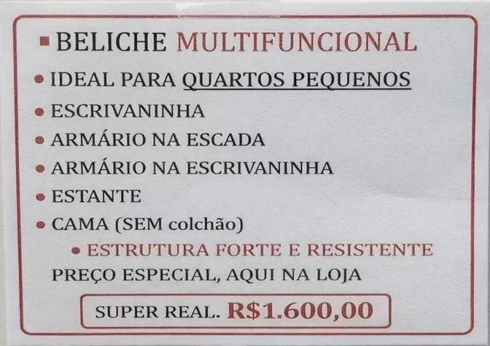 Cama multifuncional
