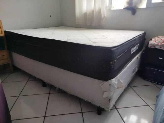 Doação de cama box