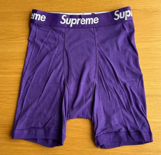 tam p cueca supreme hanes boxer sup boxers underwear calção roxa purple samba-canção