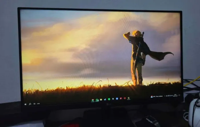 Monitor LG 24.8, 75Hz IPS, tela anti-reflexo, completo na caixa!