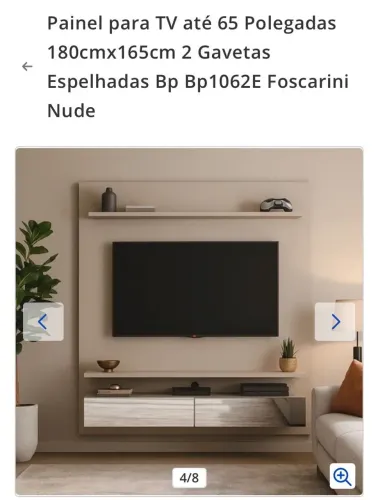 Painel para tv até 65 polegadas 