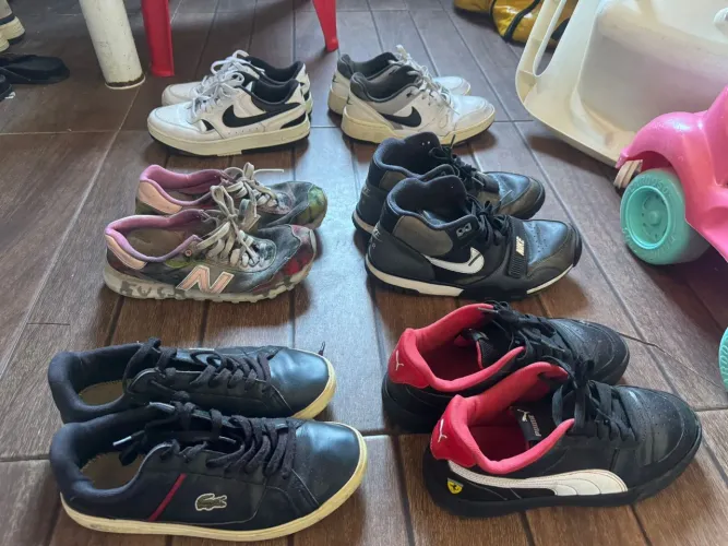 Lote de tenis de marcas