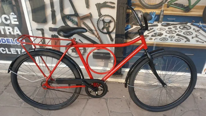 Bicicleta monark barra circular