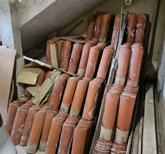 Telha Colonial Ceramica Usada Inteira 0,20 cada