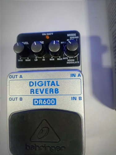 Pedal Digital Reverb - DR600 Stereo