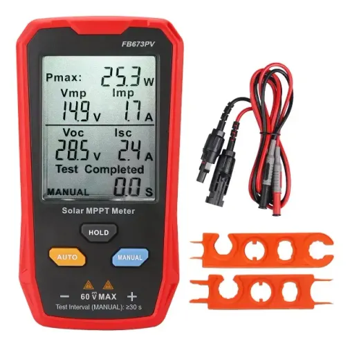 UNI-T UT673PV Multímetro controlador de painel solar - MPPT