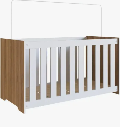 Berço semi-novo branco