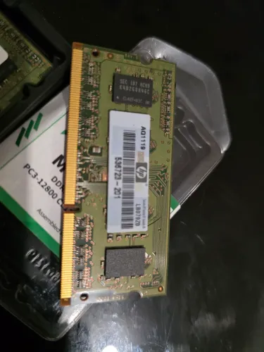 Memória DDR3 4GB HP para Notebooks Original Made in Brazil 2x2GB