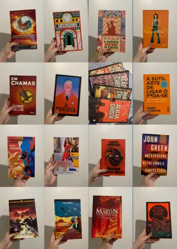 Livros diversos na promoção