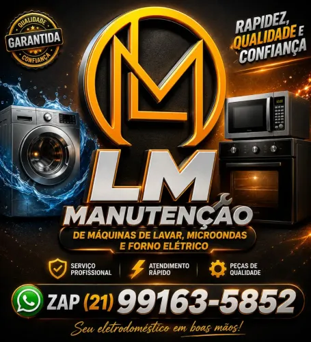 Manutenção de máquinas de lavar, Microondas e forno elétrico 