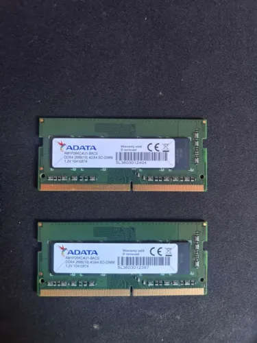 Memória ram 2 x 4GB DDR4 2666MHz Notebook