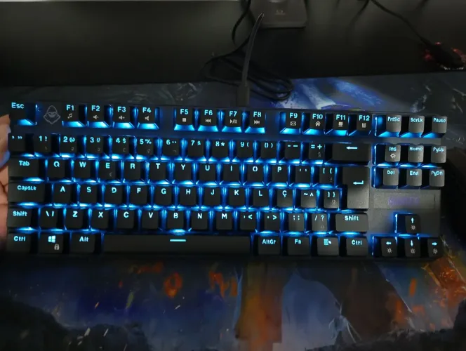 Teclado mecânico mancer Ghoul mk3 