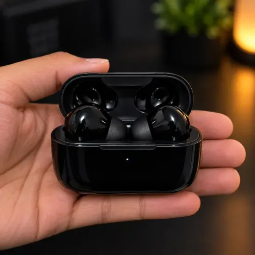 fone de ouvido sem fio novo