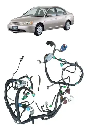 Chicote Motor Honda Civic G7 2001 2002 2003 2004 2005 1.7
