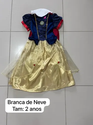 Vestido Branca de Neve