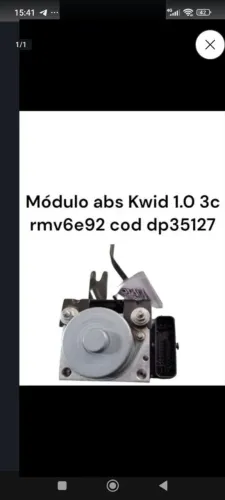 Módulo ABS kwid 1.0