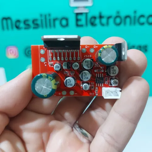 Placa amplificada 2*38w TDA7379