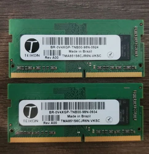 KIT 8GB (2X 4GB) DDR4 2400MHz NOTEBOOK - ORIGINAL DELL G3 (TEIKON)