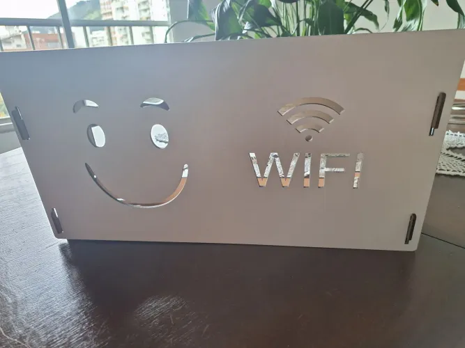 Caixa animada para modem 