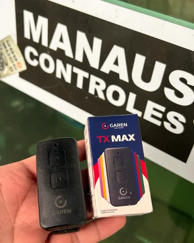Controle Garen Tx Max para Portão Eletrônico 