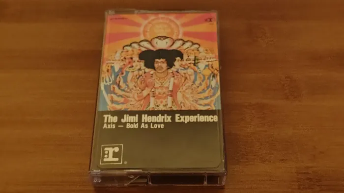 Fita K7 Jimi Hendrix Experience Axis Bold As Love Importada (1st press)