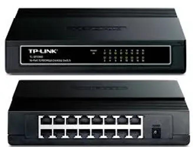 Switch TP Link 16 Portas 10/100 MbpsMod.TL-SF1016D